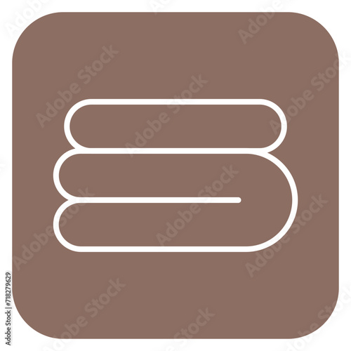 Towel Icon of Hygiene Routine iconset.