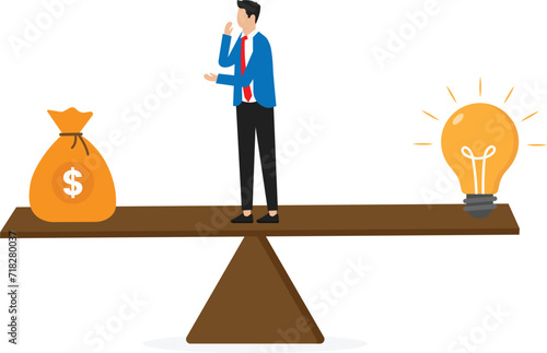 fund raising and venture capital, selling business or merger agreement concept
