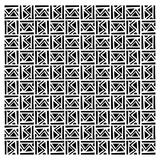 Abstract pattern of geometric shapes