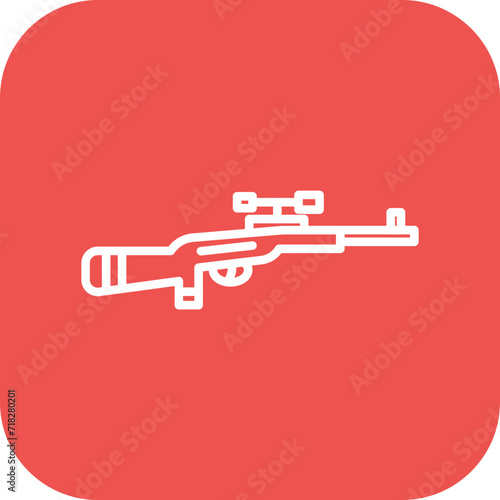 Sniper Rifle Icon of Military iconset.