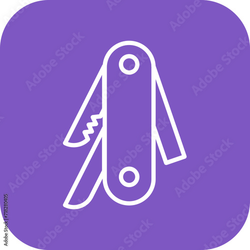 Army Knife Icon of Military iconset.