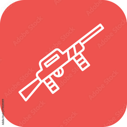 Army Gun Icon of Military iconset.