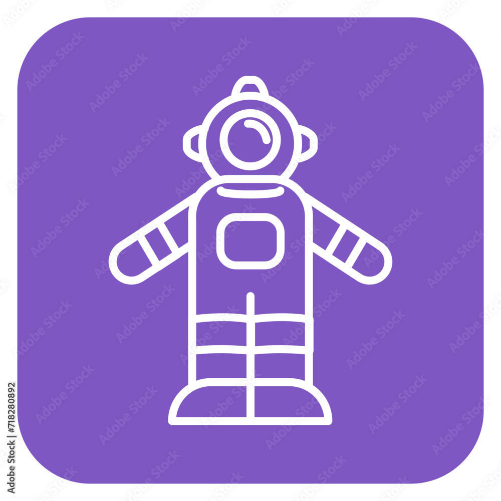 Astronaut Suit Icon of Space Technology iconset. Astronaut Suit Icon of Space Technology iconset.