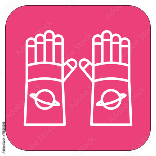 Space Gloves Icon of Space Technology iconset.
