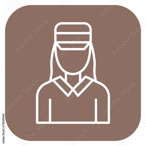 Air Hostess Icon of Aviation iconset.