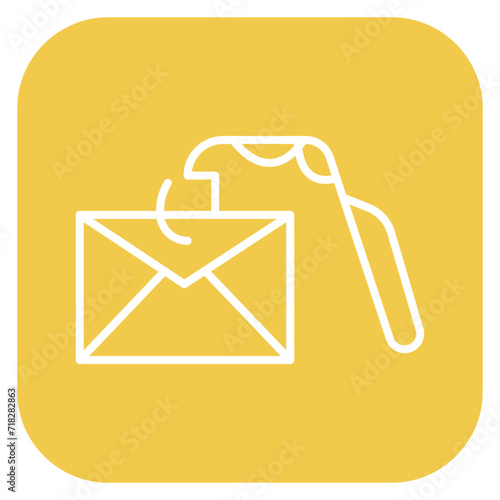 Email Phishing Icon of Cyber Security iconset.