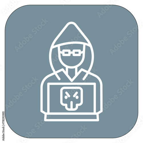 Hacker Icon of Cyber Security iconset.