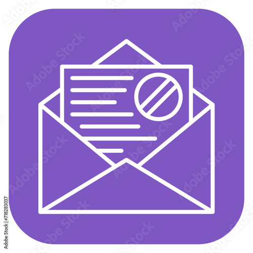 Spam Email Icon of Cyber Security iconset.