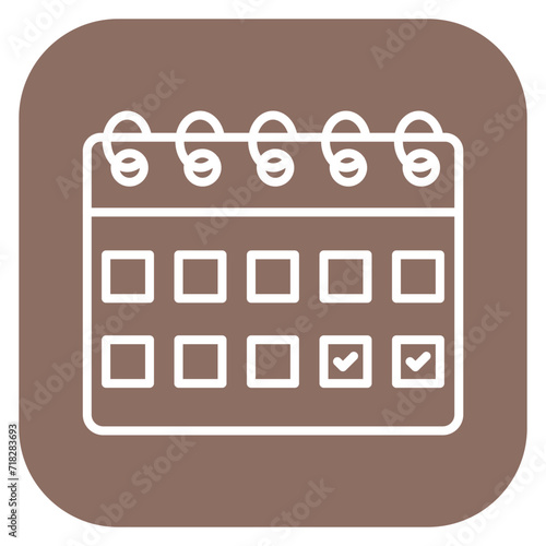 Schedule Icon of Immigration iconset.