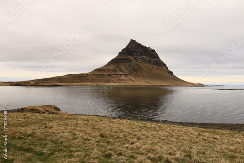 Kirkjufell is a remote mountain in Iceland, located on the Snæfellsnes peninsula