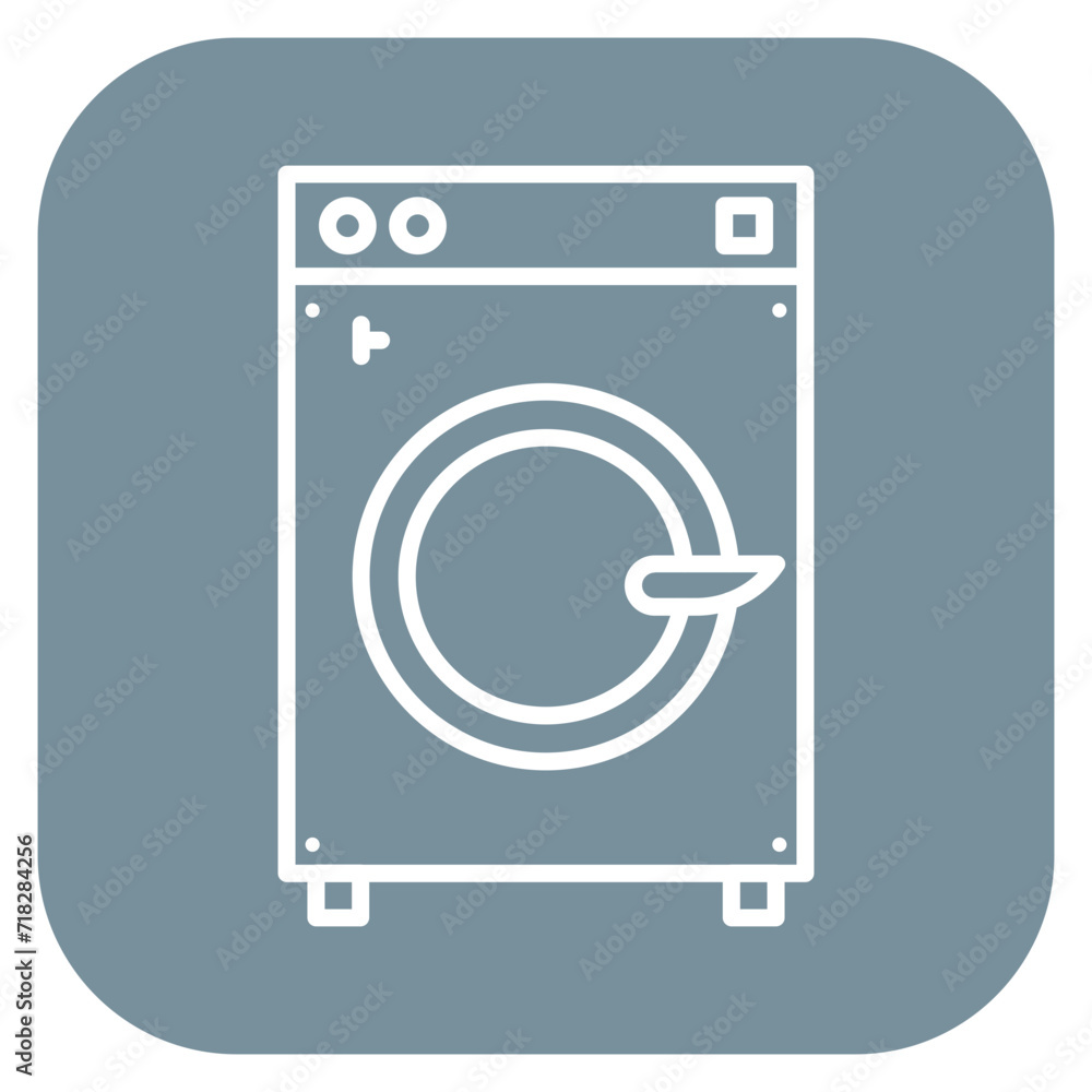 Washing Machine Icon of Smart City iconset. Washing Machine Icon of Smart City iconset.