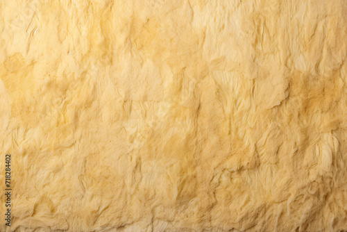 Close up of mineral wool filling used as isolation in wall photo