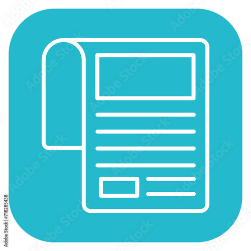 Newspaper Icon of Library iconset.