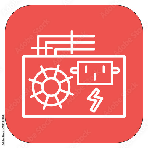 Power Supply Icon of Computer and Hardware iconset.