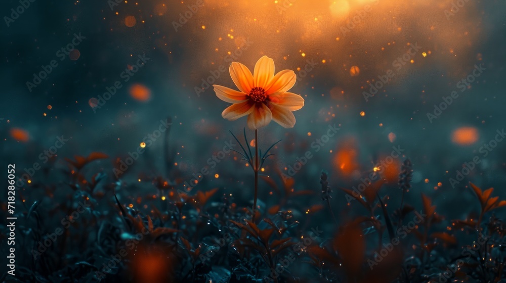 Colorful Spring Flowers in Bloom Generative AI Colorful Spring Flowers in Bloom Generative AI