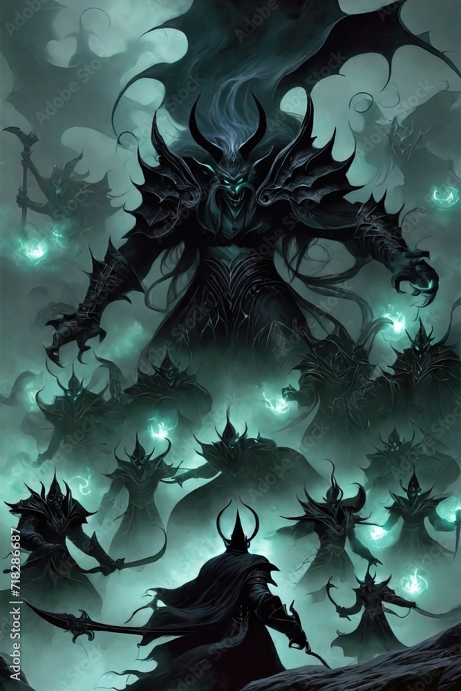 Demons, ghosts and black elves Demons, ghosts and black elves