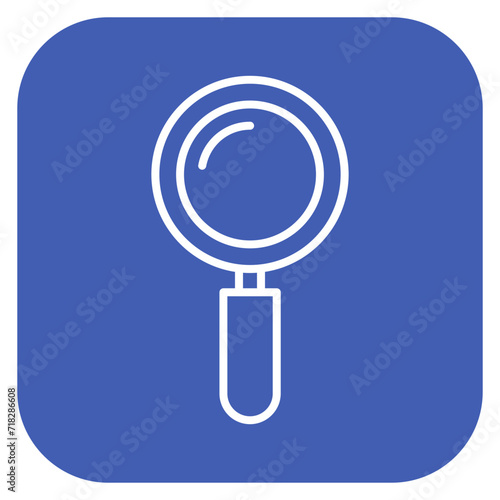 Magnifying Glass Icon of Office Stationery iconset.