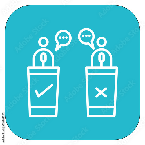 Debate Icon of Diplomacy iconset.