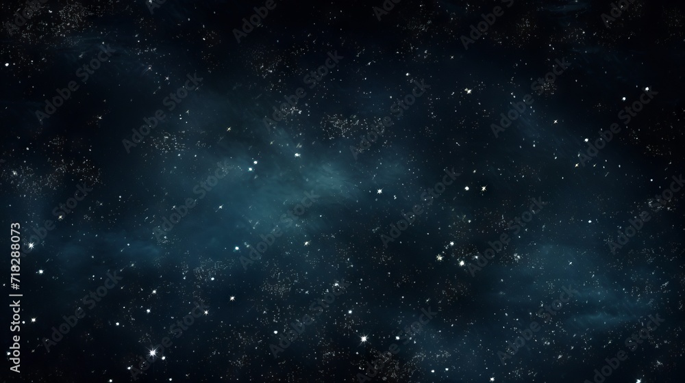 Deep blackness of the night sky filled with countless twinkling stars, creating a sense of vastness and infinity. Mysterious background. Concept of astronomy, cosmos, space exploration, stargazing. Deep blackness of the night sky filled with countless twinkling stars, creating a sense of vastness and infinity. Mysterious background. Concept of astronomy, cosmos, space exploration, stargazing.