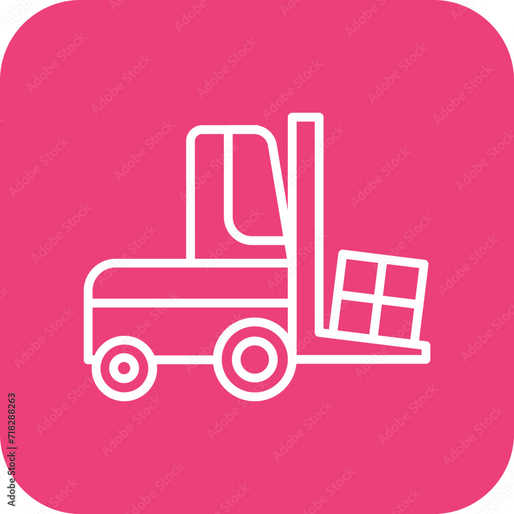 Forklift Icon of Engineering iconset.
