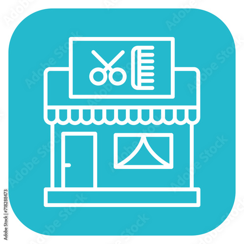 Barber Shop Icon of Hair Salon iconset.