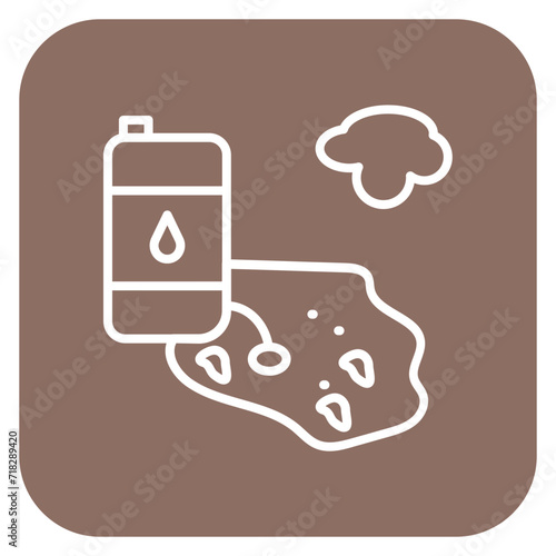 Oil Pollution Icon of Petrol Industry iconset.