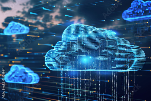 Cloud Networking, Crypto, AI, Firewall Network Security, Artificial Intelligence, Cyber Security, Cloud Managed, Circuit Board, AI Generated Art for Business and Technology