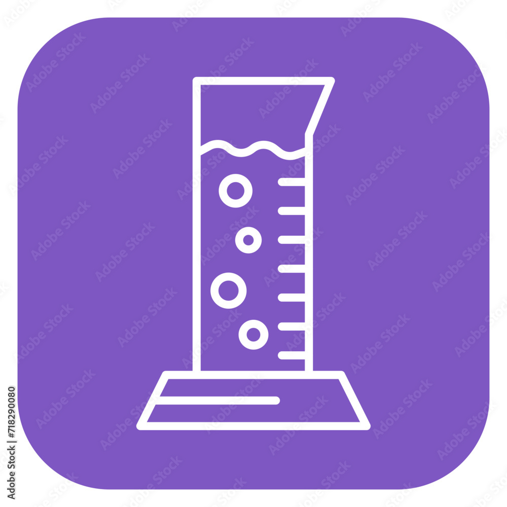 Graduated Cylinder Icon of Chemistry iconset.
