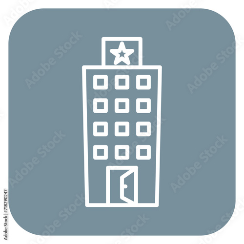 1 Star Hotel Icon of Hotel Management iconset.