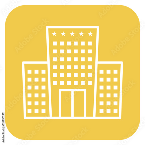 5 Star Hotel Icon of Hotel Management iconset.