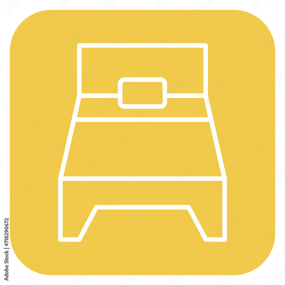 Single Bed Room Icon of Hotel Management iconset. Single Bed Room Icon of Hotel Management iconset.