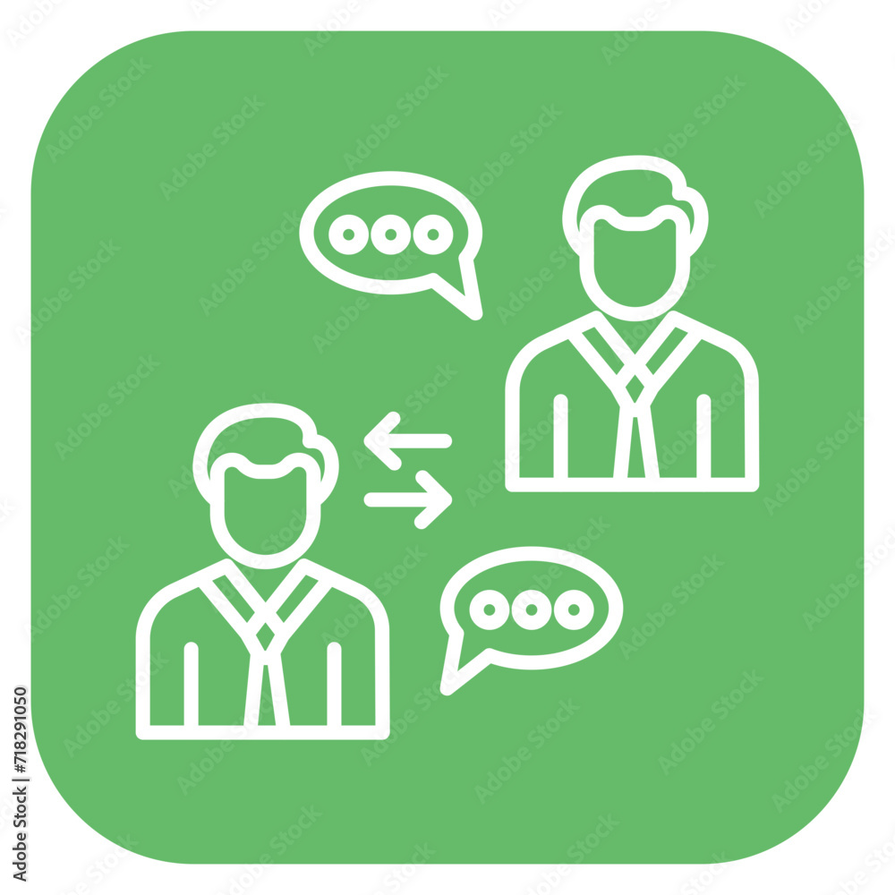 Employee Interaction Icon