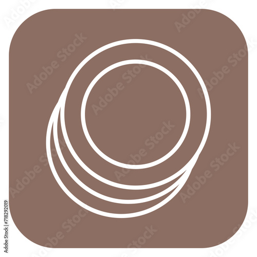 Plate Icon of Restaurant iconset.