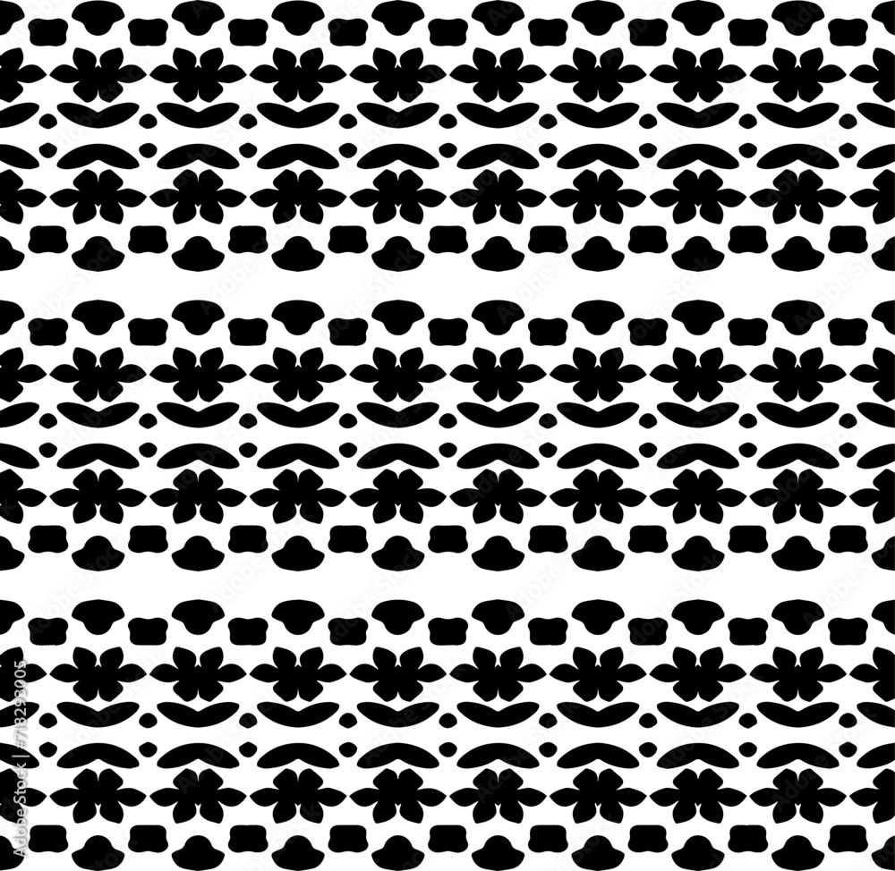 Black and white background.Seamless texture for fashion, textile design, on wall paper, wrapping paper, fabrics and home decor. Simple repeat pattern. Geometric patterns.
Black and white background.Seamless texture for fashion, textile design, on wall paper, wrapping paper, fabrics and home decor. Simple repeat pattern. Geometric patterns.