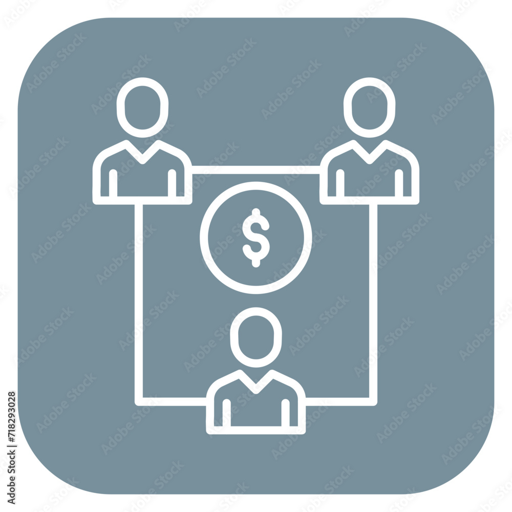 Delegating Task Icon Delegating Task Icon