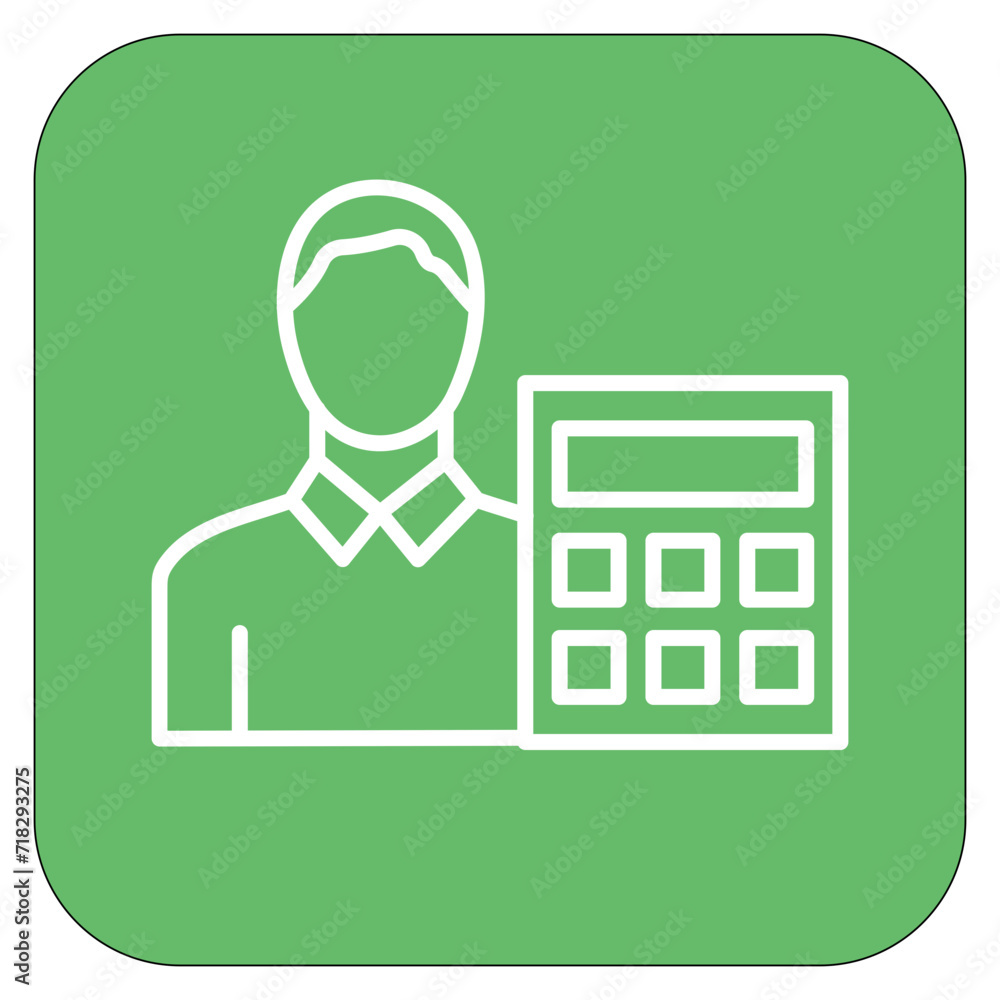 Accountant Icon of Accounting iconset.