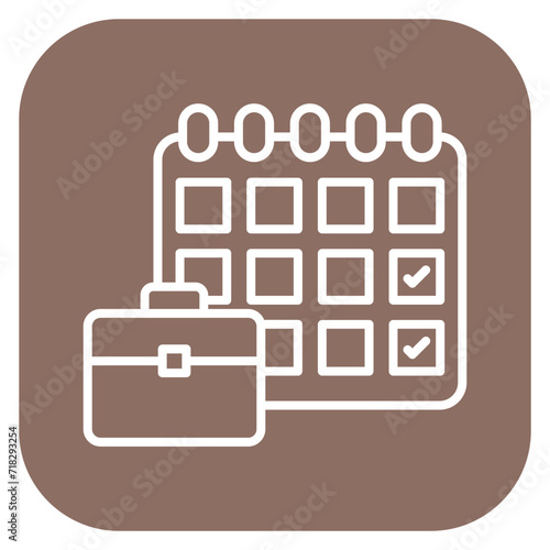 Business Calendar Icon
