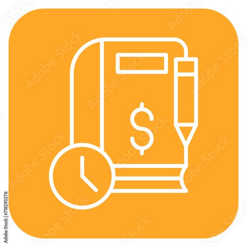Accruals Icon of Accounting iconset.