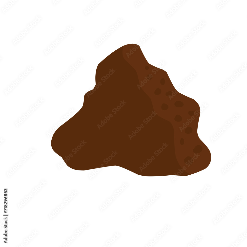 Pile of earth Pile of earth