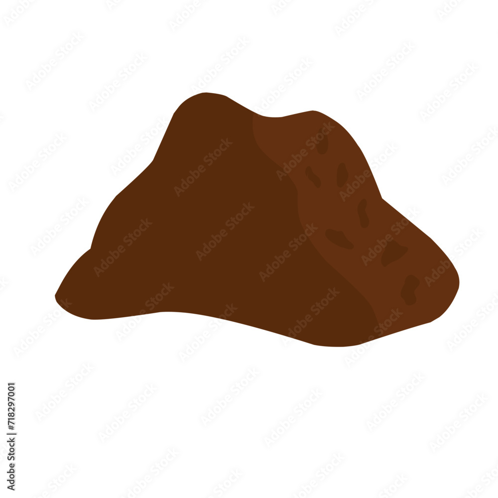 Pile of earth Pile of earth