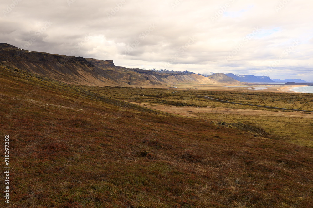 The Snæfellsjökull National Park is a national park of Iceland located in the municipality of Snæfellsbær the west of the country The Snæfellsjökull National Park is a national park of Iceland located in the municipality of Snæfellsbær the west of the country