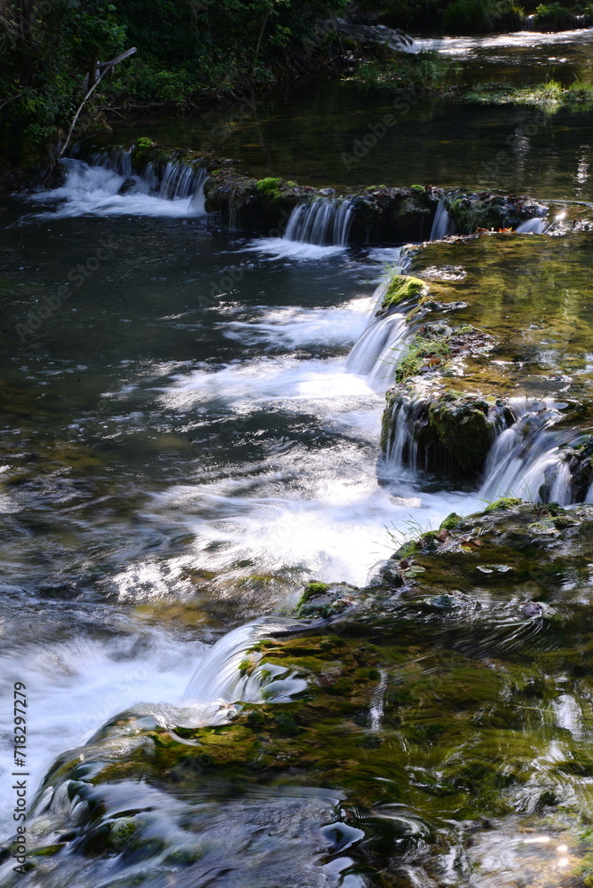 Fototapeta premium Wasserfall bei Slunj, Kroatien