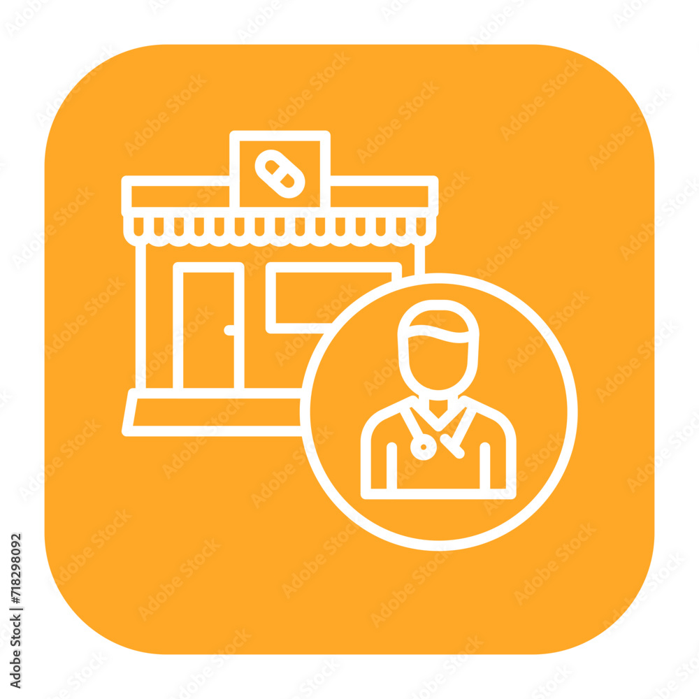 Chemist Icon of Research and Science iconset.