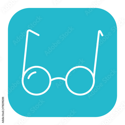 Scientist Glasses Icon of Research and Science iconset.