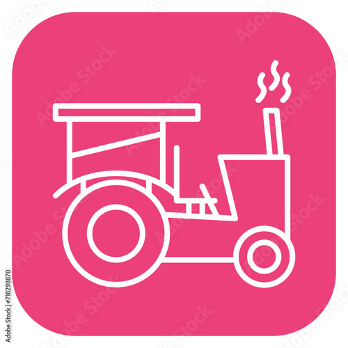 Tractor Icon of Village iconset.