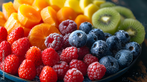 fresh tasty fruit selection