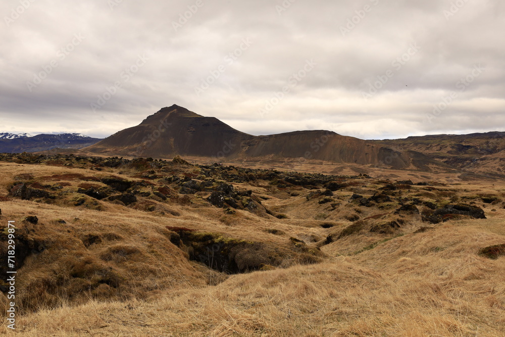 The Snæfellsjökull National Park is a national park of Iceland located in the municipality of Snæfellsbær the west of the country The Snæfellsjökull National Park is a national park of Iceland located in the municipality of Snæfellsbær the west of the country