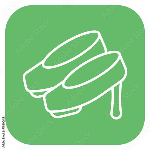 High Heels Icon of Wedding iconset.