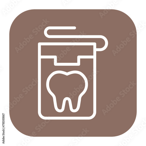 Dental Floss Icon of Dental Care iconset.