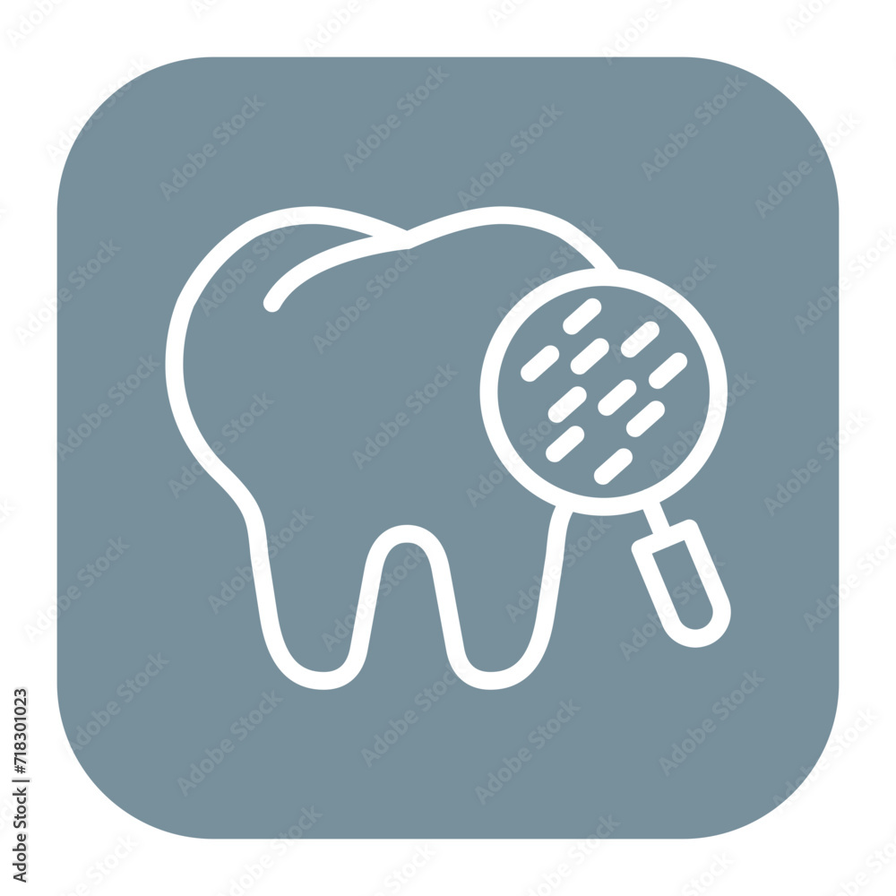 Obraz premium Tooth Problem Icon of Dental Care iconset.